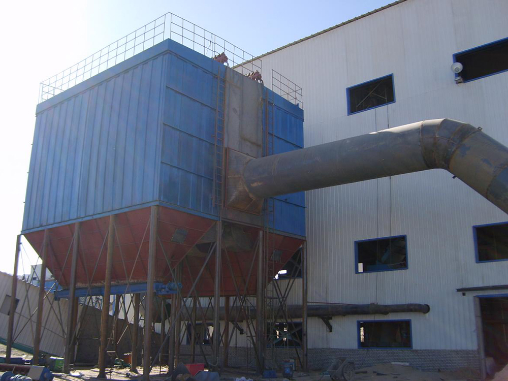 除塵器安裝現(xiàn)場(chǎng)